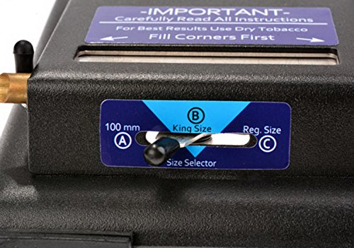 Hurbo Manual Cigarette Rolling Machine Hand Operation Cigarette Making Tobacco Injector Maker Roller Machine (US Stock)