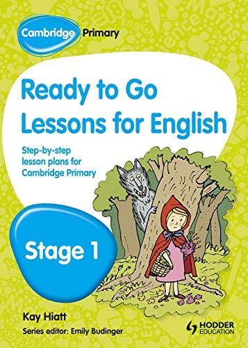 Cambridge Primary Ready to Go Lessons for English Stage 1 (Cambridge Primary Ready to Go Lessons for English, 1)