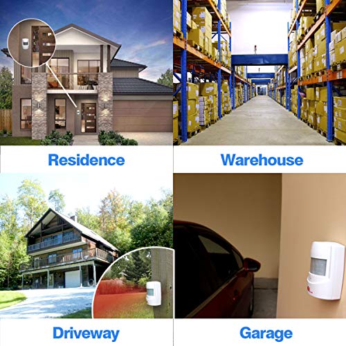 5 Detector+1byone+Wireless+Driveway+Weatherproof