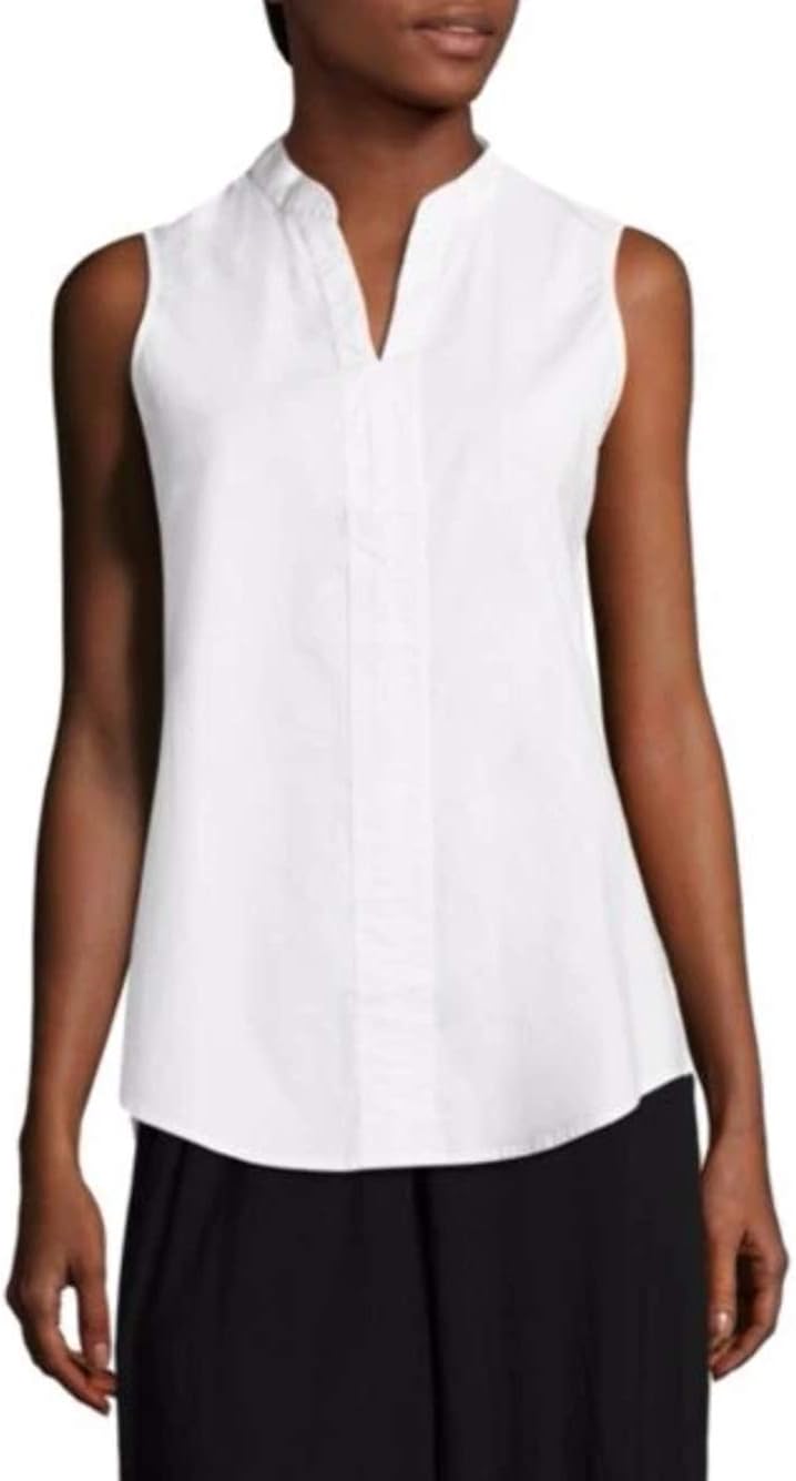 eileen fisher white blouse