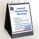 StoreSMART - Flip Chart Binder - Portrait / Vertical - Black - VH430