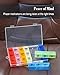 7 Days Pill Holder Organizer Tablet Box Weekly Medication Case Daily AM Morning Noon PM Night Container Compartments Detachable Dispenser (Mix of 2)