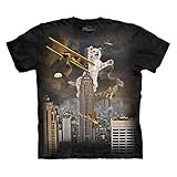 The Mountain Men's King Kitten T-Shirt Black XL