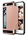 Vofolen for iPhone 8 Case Wallet Cover Card Holder Credit Card ID Slot Sliding Hidden Pocket Protective Bumper Hard Shell Hybrid Rubber Armor Case for iPhone 8 4.7 Rose Gold