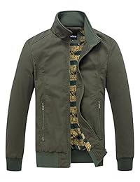 chouyatou - Chaqueta ligera de algodón para hombre
