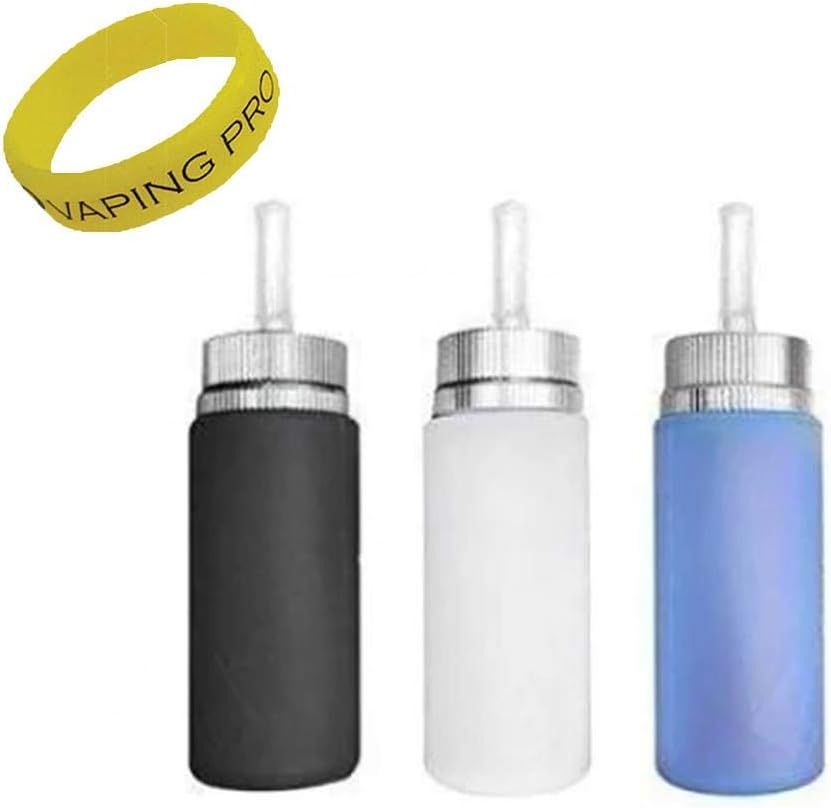 Refill Squonk 8ml Bottle for Squonk Mod Clear Silicon E-cig with Free Vape Band by Vaping Pro