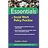 Essentials of Social Work Policy Practice
