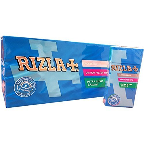 2400 Rizla Ultra Slim Cigarette Filter Tips 20 Packet Buy Online in