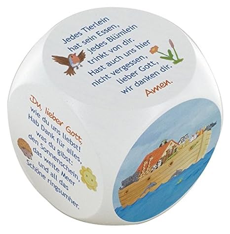 Gebetswürfel Gottes Welt ist so wunderbar