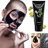 Black Peel Off Mask LuckyFine Blackhead Removal Facial Deep Cleansing Purifying Whitening Mud Mask/Face Cleaning Mask Black 60g