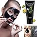 Black Peel Off Mask LuckyFine Blackhead Removal Facial Deep Cleansing Purifying Whitening Mud Mask/Face Cleaning Mask Black 60g