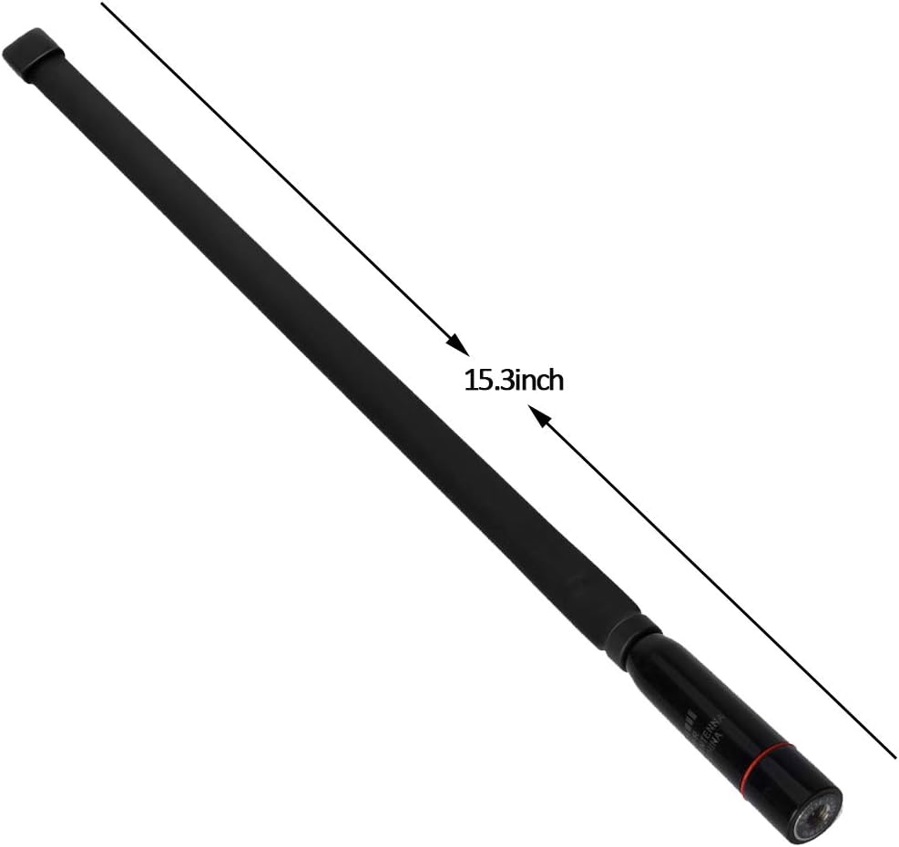 HYS Dual Band VHF UHF 15.3inch Foldable CS Tactical SMA Male Walkie Talkie Antenna for TYT MD-UV380 MD-UV390 MD-380 YAESU VX-6R WOUXUN Kenwood Retevis RT82 RT3: Home Audio & Theater