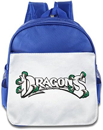 Kids Dayton Dragons Baseball Team Printing School Backpack RoyalBlue