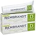 Rembrandt Fluoride Toothpaste, Mint - 2.6 oz - 2 pk