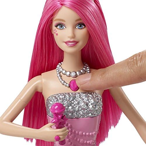 Barbie Mattel CMR83 Princess Courtney with Microphone, Pink, UNI - Image 5