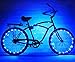 N&M Products Bike Wheel/Lights - Colorful Light Accessory for Bike - Perfect for Burning Man (Blue)