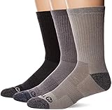 Merrell Men’s 3 Pack Cushioned Performance Hiker Socks (Low/Quarter/Crew Socks)