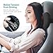 Sable Shiatsu Neck Back Massager with Heat Function, Portable Massage Pillow for Car, Home and Office, Deep Kneading Electric Massager for Shoulder, Waist, Muscle Pain Relief, FDA & UL Certified