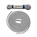 AOMIDI 2 Pair Shoelaces Round Athletic Shoes Lace for Boot Laces Shoelaces and Multiple Shoe Types Replacements(45