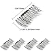 New Magnetic False Eyelashes-Ultra Thin 3D Fiber Reusable Best Fake Lashes Extension for Natural Look,Perfect for Deep Set Eyes & Round Eyes 2 Pairs
