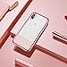 iPhone X Case Glitter , BENTOBEN Protective iPhone 10 Case Hybrid Soft TPU Hard PC Shockproof Phone Case Bling Slim iPhone Cover with Strip for Girls, Women - Rose Gold [Support Wireless Charging]