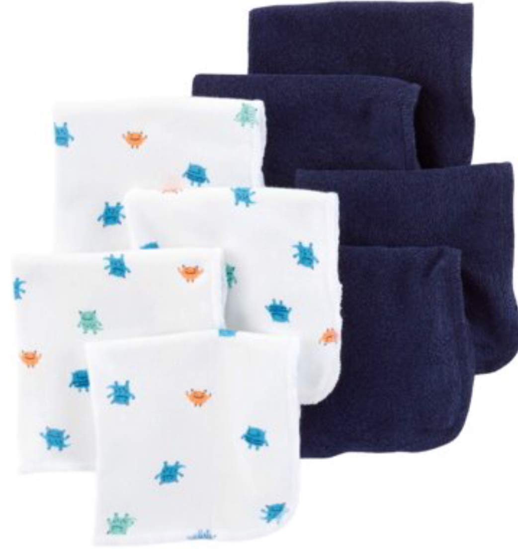 carters washcloths