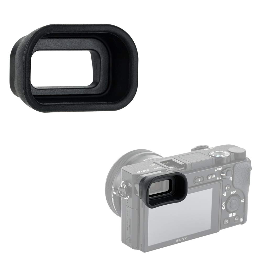 Kiwifotos FDA-EP10 Long Soft Viewfinder Eyecup Eyepiece for Sony A6000 A6100 A6300 NEX-7 NEX-6 Mirrorless Camera