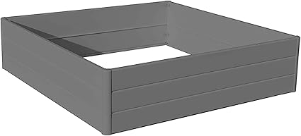 Amazon.com: NuVue 26008 44 Inch Square Extra Tall Raised PVC Vegetable
