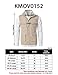 H2H Men's Multiple Pockets Cotton Safari Fishing Military Vest Black US M/Asia L (KMOV0152)