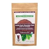 The Republic Of Tea Double Dark Chocolate Mate Super Tea Booster, 4 Ounces / 90 Servings
