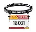 Race Number Belt, Triathlon Running Bib Holder with 6 Fuel Gel Loops for Transitions by X31 Sports