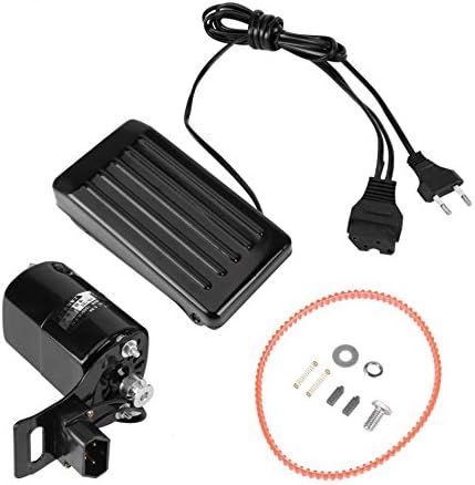 ERTIANANG 220V 180W Domestic Household Sewing Machine Motor For Old Sewing Machine Foot Control Pedal Carbon Belt