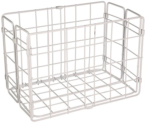 Wald 582 Rear Folding Basket,White - Thumbnail 3