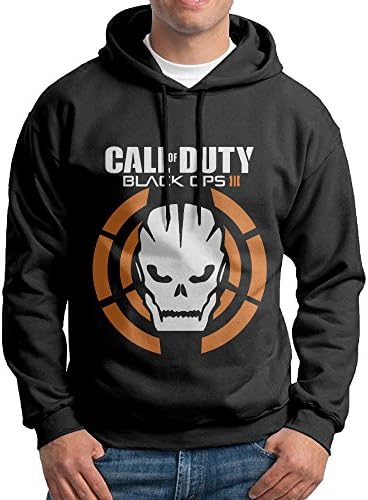 Call Of Duty Black Ops 3 Pullover Hooded Men Black Sweatshirt Hoodie
