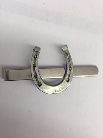 Ferro Di Cavallo E17 Emblema In Peltro Inglese Equestre Su Un Fermacravatta Slide Amazon It Giochi E Giocattoli