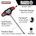 Klein Tools JTH6E09BE 9/64-Inch Ball-End Hex Key with Journeyman T-Handle, 6-Inch