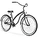 Firmstrong Bella Fashionista Single Speed Beach Cruiser Bicycle, 26-Inch, Matte Black/Black Rimsthumb 1