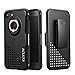 iPhone 7 Case, [Heavy Duty] [Drop Protection] [Shockproof] Tough Rugged Hybrid Hard Shell Cover Case with Belt-clip for Apple iPhone 7 [4.7 inch] ACLUXS- Black