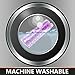 Yimobra Original Bath Tub and Shower Mat Extra Long 16 x 40 Inch, Non-Slip with Drain Holes, Suction Cups, Phthalate Free, Latex and Machine Washable Large Materials, Bathroom Mats Clear Purple