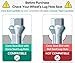 10pcs Extended Black 12x1.5 Lug Bolts (30mm Shank Length, Cone Seat) Not OEM Length - Compatible with BMW 128i 135i 318i 320i 325i 328i 335i M3 525i 528i 530i 535i M5 Z3 Z4 E36 E46 E60 E90 E92 E93