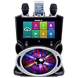 Karaoke USA Complete Wi-Fi Bluetooth Karaoke Machine with 9-Inch Touch Screen (WK849)