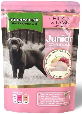 natures menu junior dog food