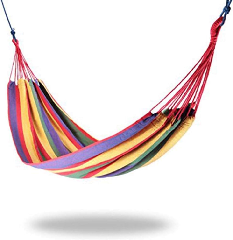 winemana Outdoor Garden 2 Person Cotton Hammock, 450lbs Ultralight Camping Hammock (Red) : Garden & Outdoor