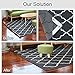 Sprtpilo Rug Gripper, Anti Curling Rug Gripper, Non Slip Rug Gripper, Rug Grippers for Hardwood Floors, Extra Strong Grip,Keep Rug in Place and Keep Corners Flat. Premium Rug Corner Grippers, 8 Pieces