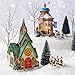 Department 56 North Pole Village Series St. Nicholas Chapel Lit Building and Accessories, 8.25