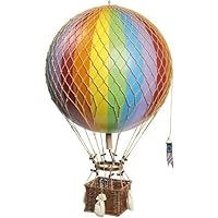 Authentic Models Royal Aero Hot Air Balloon in Rainbow