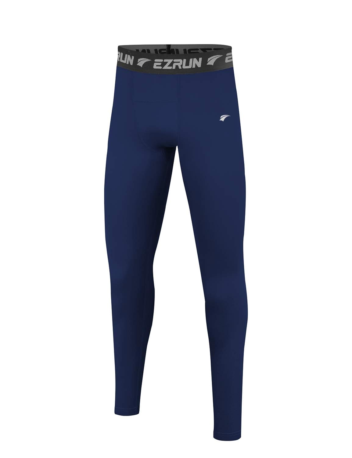 EZRUN Youth Boys' Leggings Thermal Base Layer Sports Soccer Tights