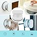 2 Pack Strong Suction Cup Drawer Glass Mirror Wall Tile Handle Bathroom Bathroom Door Handle Glass Door Handle Suction Handle