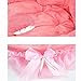 vmree Pet House Bed Pet Dog Puppy Princess Bows Lace Heart Bed Elegant Warm House (Pink)