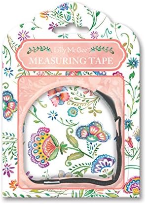 Punch Studio Lilly McGee Decorative Measuring Tape (Enchanted Meadow 86514)